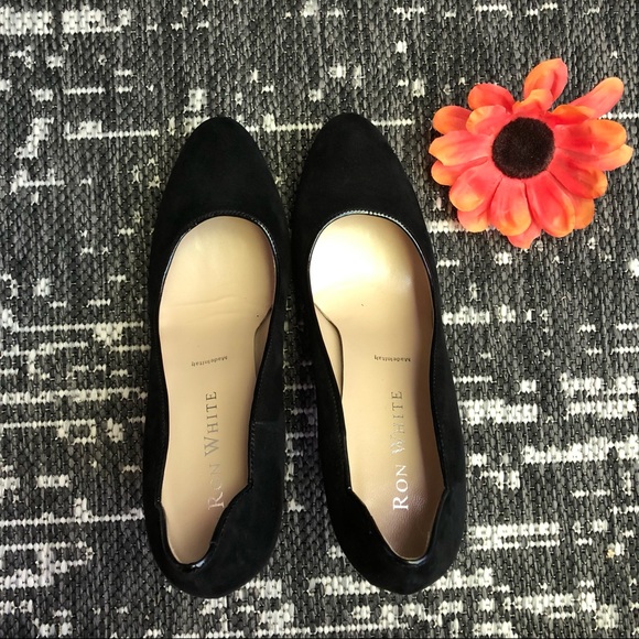 Ron White Vero Quoio Pumps in Black - Size 7.5/38 - Picture 2 of 9